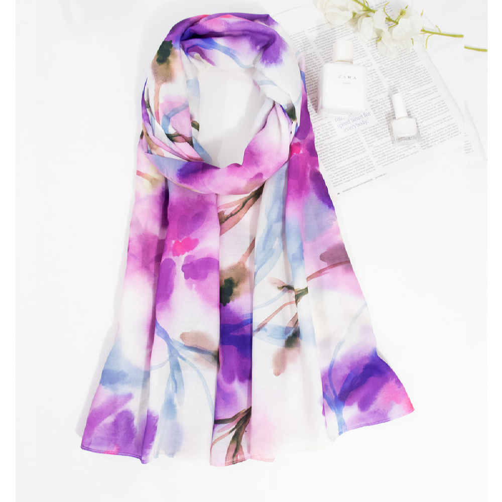 Printed Shawl for Women Artistic & Lightweight Stylish