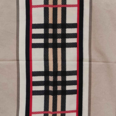 Printed Shawl for Women Artistic & Lightweight Tartan Design