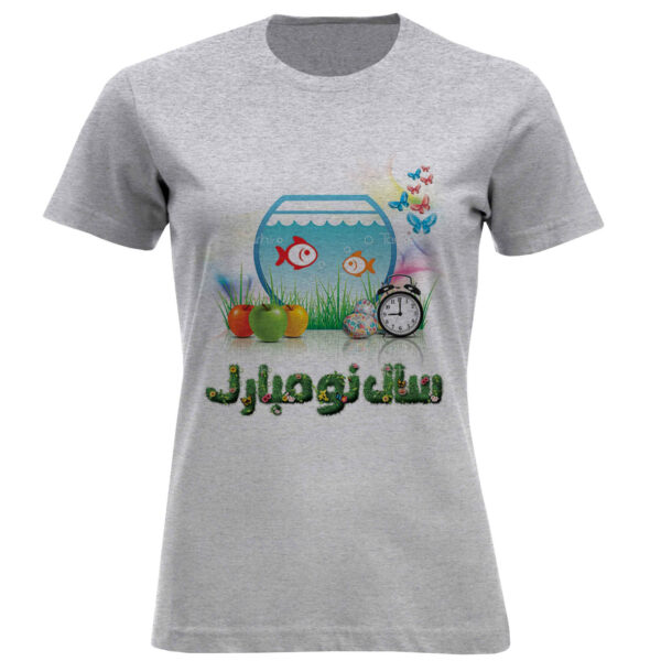 Women’s Short Sleeve T-Shirt Featuring Haftseen Inspired Print – Cultural Celebration