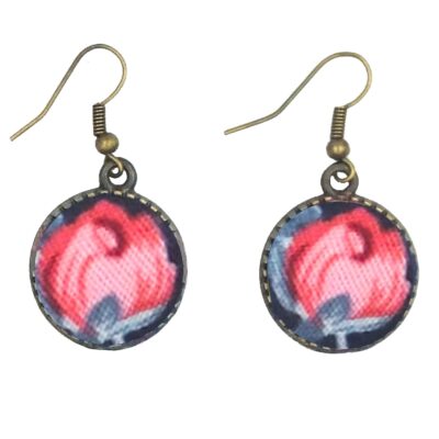 Women’s Twisted Cross Headband & Earrings Set Floral