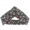 Women's Twisted Cross Headband & Earrings Set Floral Polka Dot