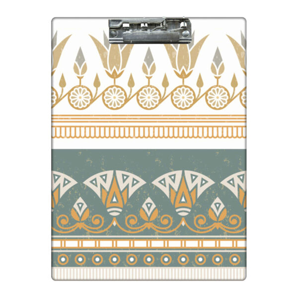 Wooden Clipboard with Traditional Print A4 Size