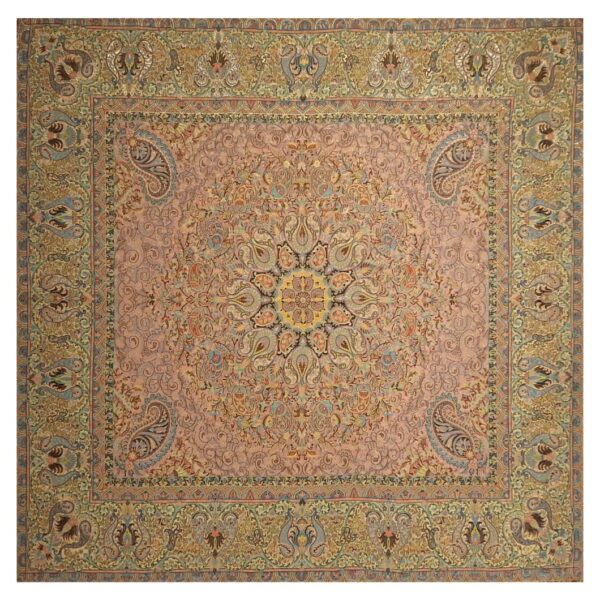Yazd Termeh Tablecloth Luxurious with Persian Paisley Pattern Farvardin