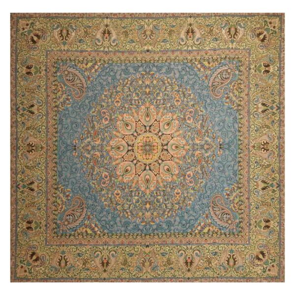 Yazd Termeh Tablecloth Luxurious with Persian Paisley Pattern Farvardin III