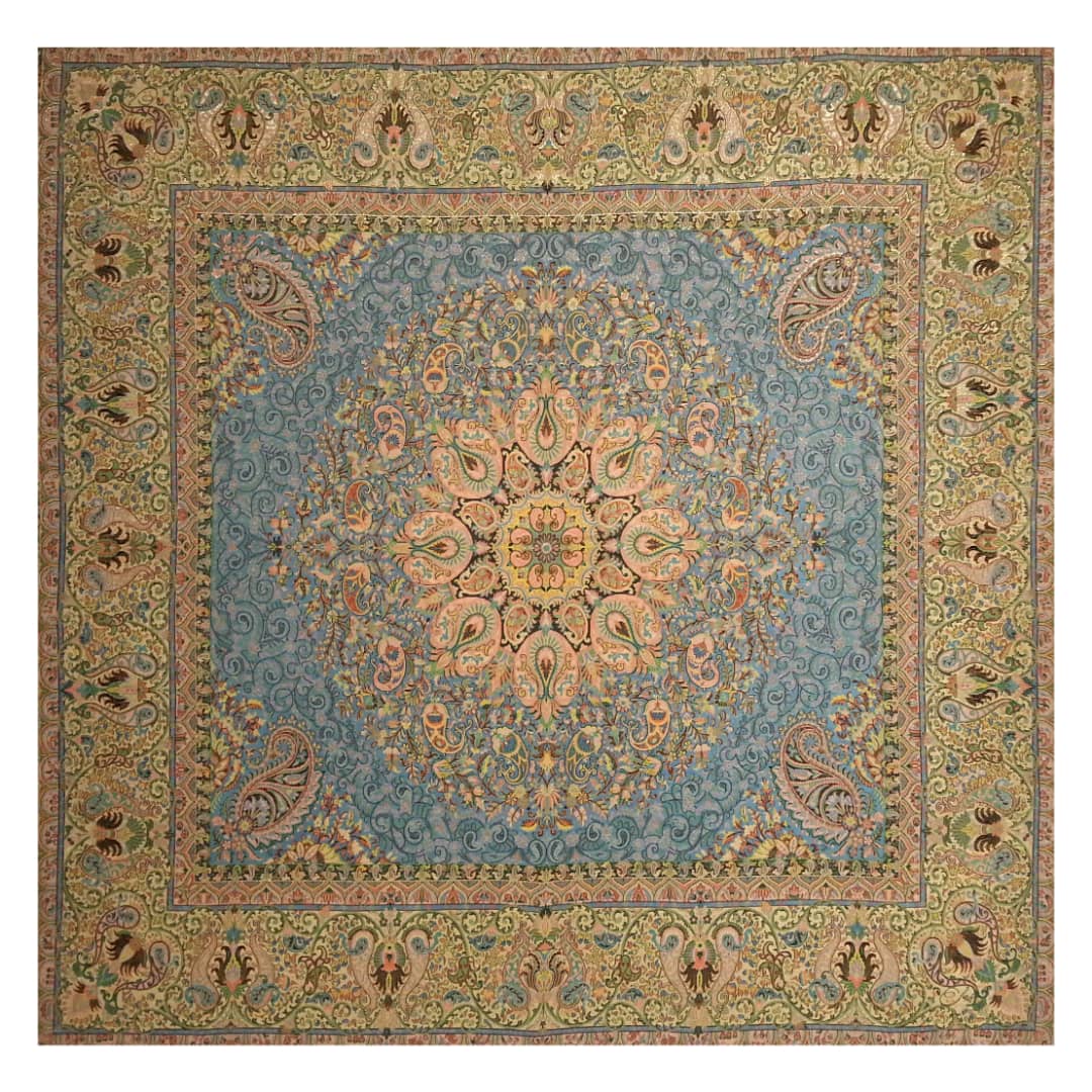 Yazd Termeh Tablecloth Luxurious with Persian Paisley Pattern Farvardin III