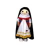 Handcrafted Muslim Hijab Rag Doll - Traditional Style for Islamic Events | Cultural Toy