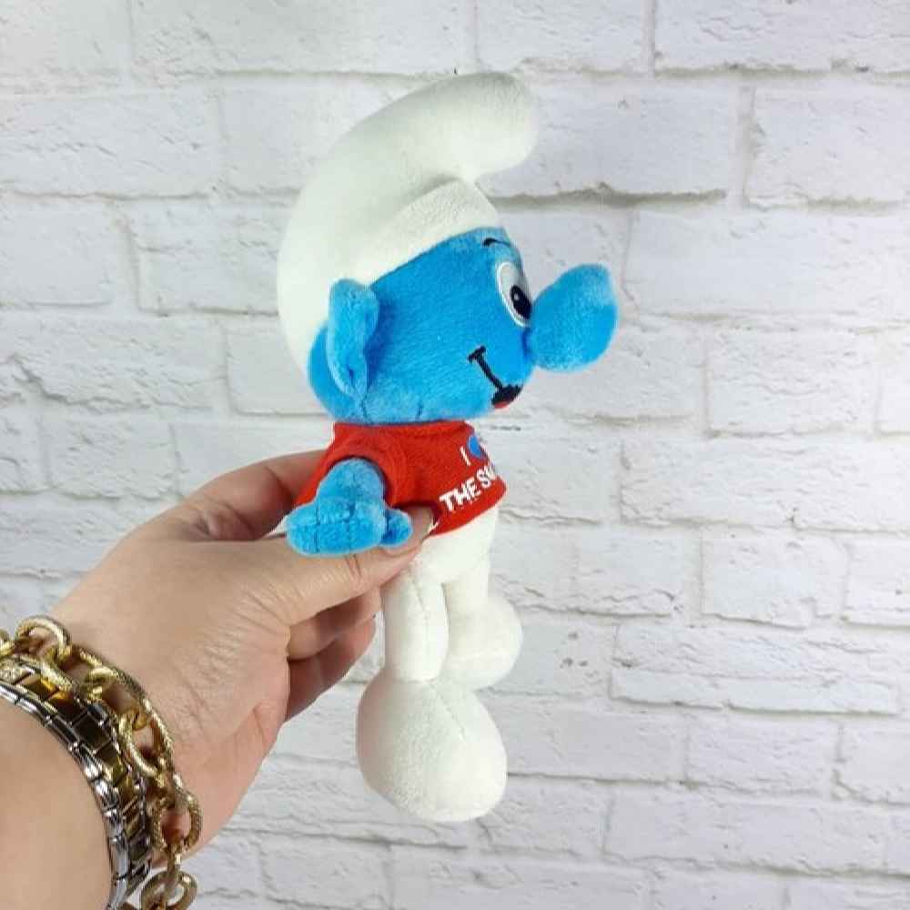 The Smurfs Blue Stuffed Toy – 22 cm Plush Character Doll