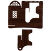 1403 Persian Desk Calendar Monthly with Pen Holder