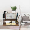 1403 Persian Desk Calendar Wooden with Notes Section