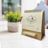 1403 Persian Desk Calendar with Craft Paper & Note Section