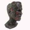 Decorative Concrete Sculpture Vase in Man's Head Design