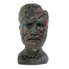 Decorative Concrete Sculpture Vase in Man's Head Design