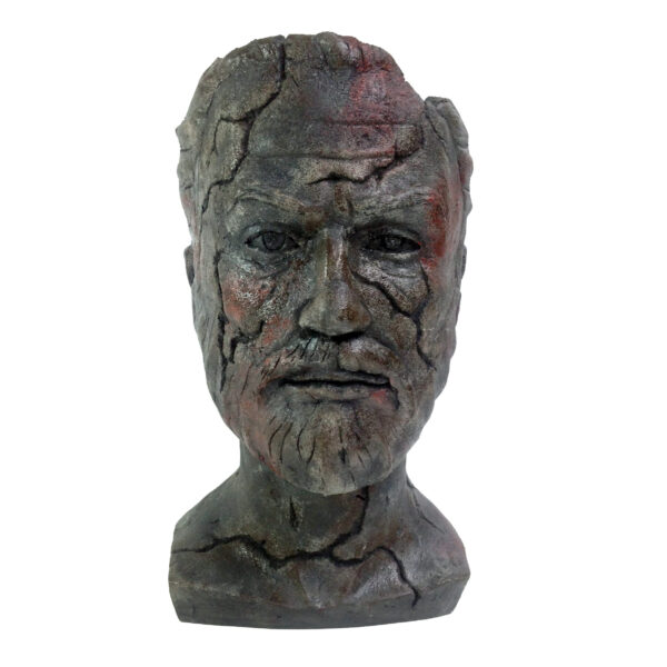 Decorative Concrete Sculpture Vase in Man's Head Design