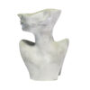 Decorative Concrete Sculpture Vase in Woman's Body Shape