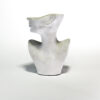 Decorative Concrete Sculpture Vase in Woman's Body Shape