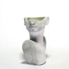 Decorative Concrete Sculpture Vase in Woman's Body Shape
