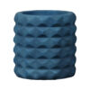 Artistic Concrete Vase Handcrafted with Resin in Mesh Design