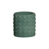 Artistic Concrete Vase Handcrafted with Resin in Mesh Design
