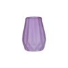 Artistic Concrete Vase with Resin Handcrafted Black