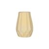 Artistic Concrete Vase with Resin Handcrafted Black