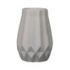 Artistic Concrete Vase with Resin Handcrafted Black