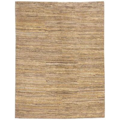 Authentic Genuine Persian Gabbeh Wool Rug Handwoven in Fars Cream