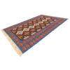 Authentic Persian Wool Kilim Rug Handwoven in Firuzabad Qashqai