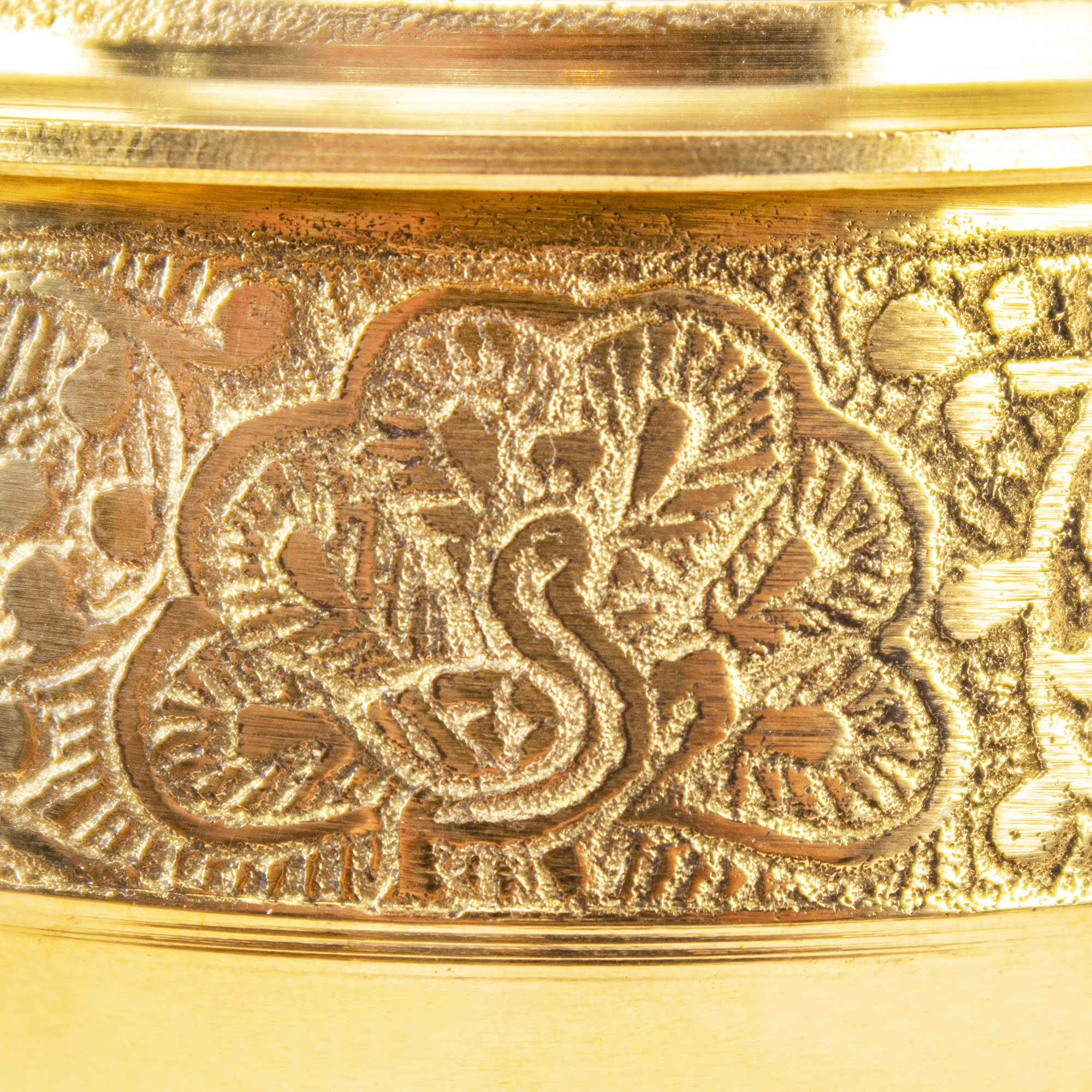 Brass Sugar Bowl with Lid Tavoos
