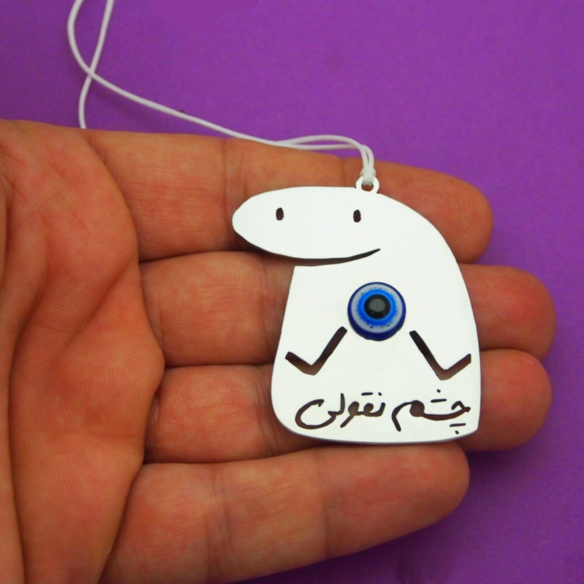 Evil Eye Car Rear-view Mirror Hanging Pendant Flork