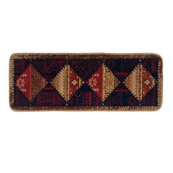 Carpet Stair Tread Indoor – Persian Nomad-Inspired Traditional Design