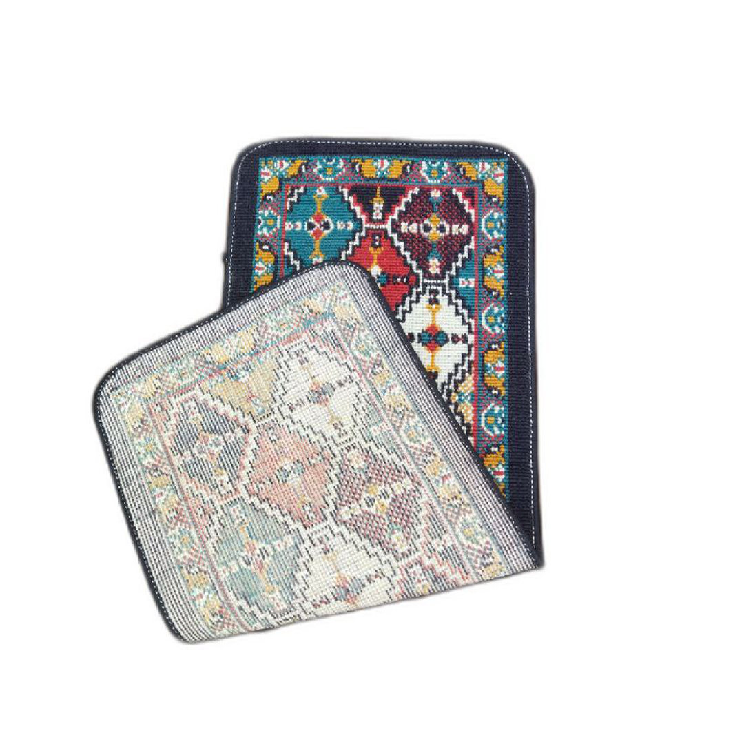 Carpet Stair Tread Indoor – Persian Geometric Traditional Design