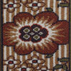 Carpet Stair Tread Indoor – Persian Inspired Floral Design, Slip Resistant