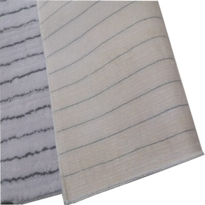 Carpet Stair Tread Indoor – Slip Resistant Striped Design, 2 Pcs