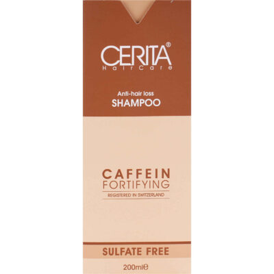 Cerita Strengthening & Anti-Hair Loss Caffeine Shampoo – Reduces Hair Fall & Strengthens
