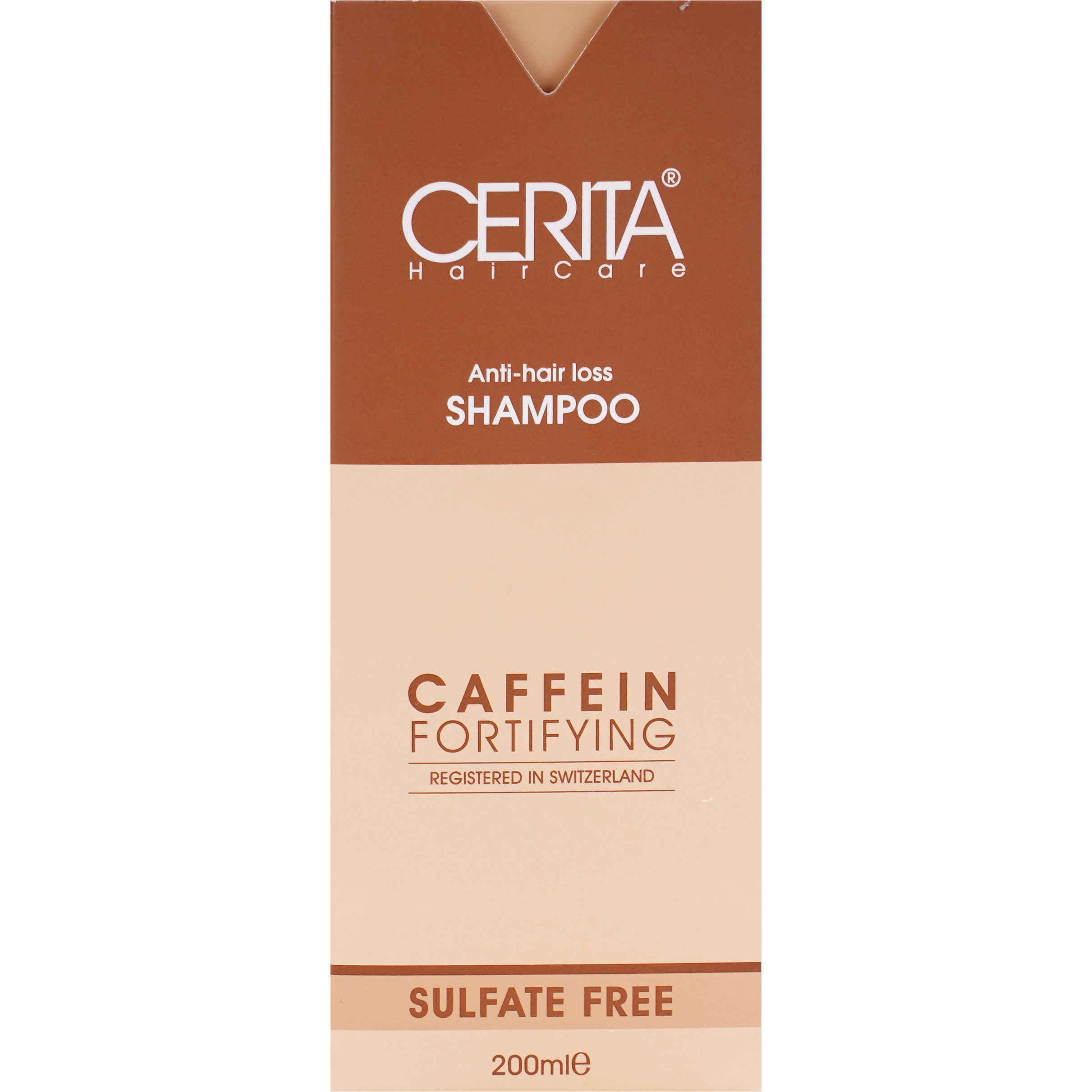 Cerita Strengthening & Anti-Hair Loss Caffeine Shampoo – Reduces Hair Fall & Strengthens