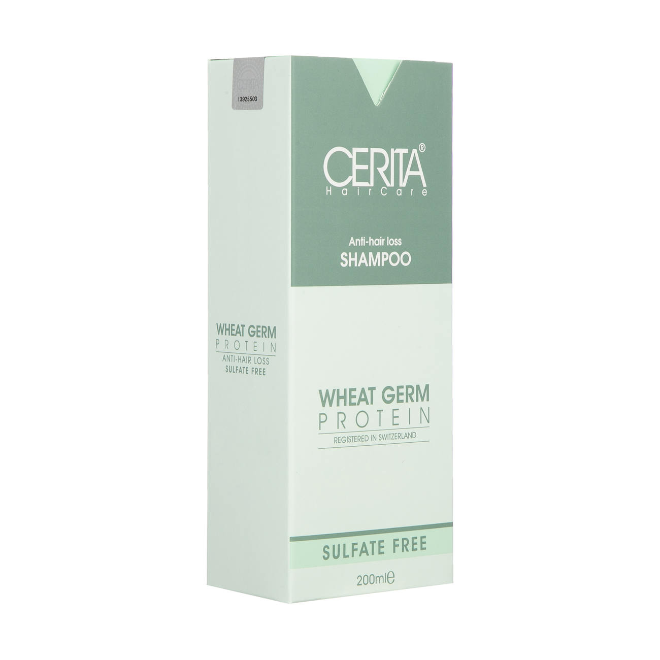 Cerita Wheat Germ Shampoo Sulfate-Free for All Hair Types – Gentle & Nourishing