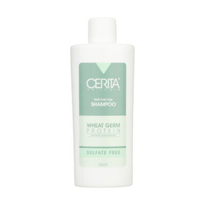 Cerita Wheat Germ Shampoo Sulfate-Free for All Hair Types – Gentle & Nourishing