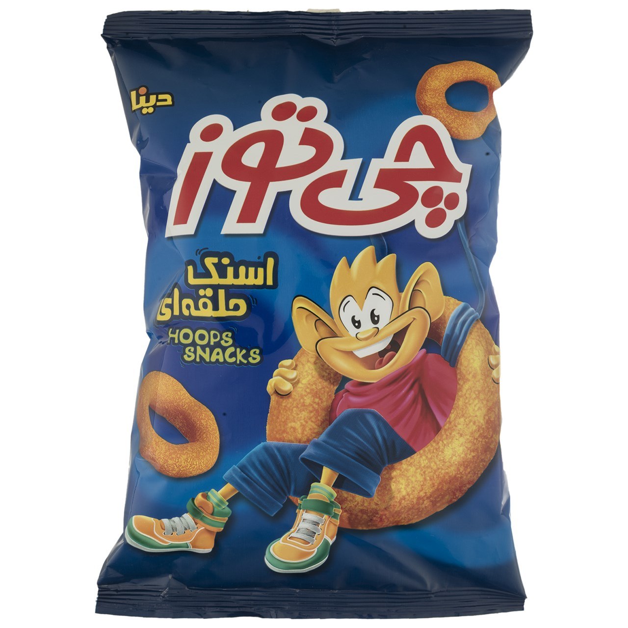 Cheetoz Hoops Cheese Puffed Snack - Iranian Pofak, 85 gr (15x)