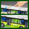 City Toy Bus Diecast with Music & Opening Doors