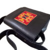 Crossbody Shoulder Bag with Leather - Kilim Design