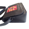 Crossbody Shoulder Bag with Leather - Kilim Design