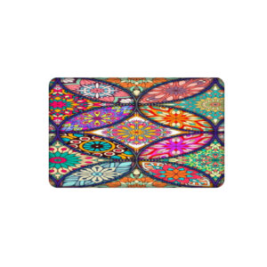 Debit Card Sticker Skin Persian Traditional Pattern