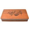 Wooden Box for Gift Giving with the Persian Calligraphy Pattern
