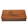 Wooden Box for Gift Giving with the Persian Calligraphy Pattern