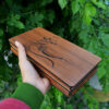 Wooden Box for Gift Giving with the Persian Calligraphy Pattern
