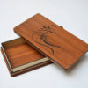Wooden Box for Gift Giving with the Persian Calligraphy Pattern