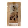 Hand-Knotted Persian Pictorial Rug from Tabriz Depicting Eugene De Blaas Daydreaming