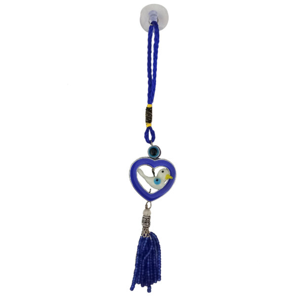 Evil Eye Car Rear-view Mirror Hanging Ornament Heart