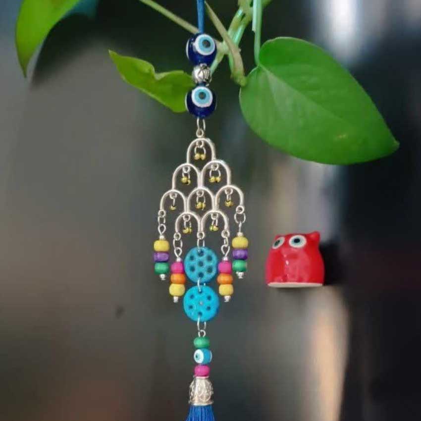 Evil Eye Car Rear-view Mirror Hanging Ornament Cheshm Nazar
