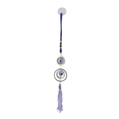 Evil Eye Car Rear-view Mirror Hanging Ornament Model Ring